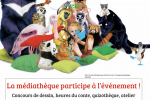 Festival Partir en Livre à la médiathèque