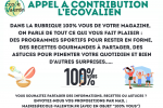 Appel à contribution  L’ÉCOVALIEN