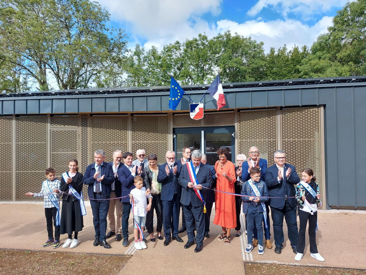 Inauguration Maison Communale de Valentin (MCV) le 10 septembre 2022